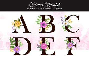 Watercolor Flower Illustration