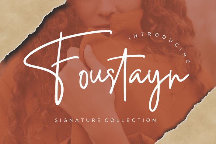 Foustayn Signature Business Font