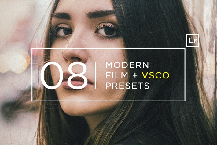 8 Modern Film VSCO Lightroom Presets