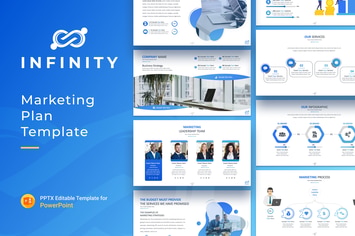 Infinity Marketing Plan Presentation Template
