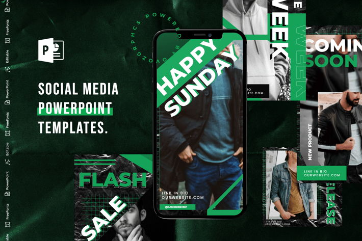 Social Media PowerPoint Template