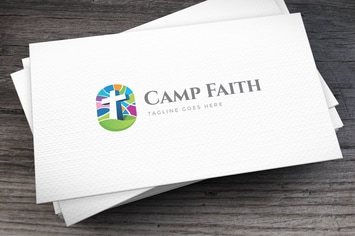 Camp Faith Logo Template