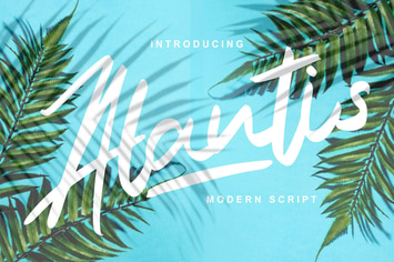 Alantis | Modern Script Font