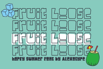 Fruitloose - Happy Summer Font