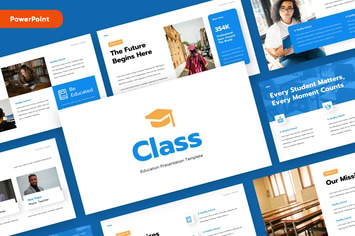 CLASS - Education Powerpoint Template