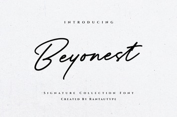 Beyonest Signature Font