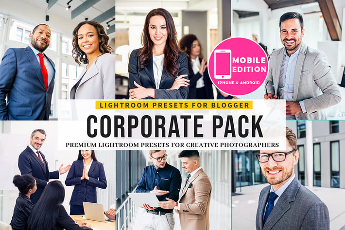 Corporate Lightroom Presets Mobile