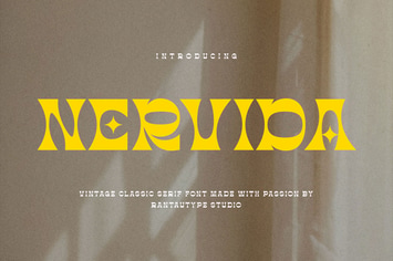 Nervida Classic Vintage Font
