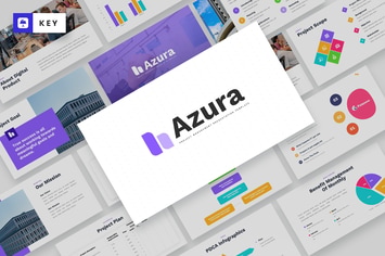 AZURA - Project Management Keynote Template