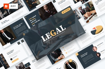 LEGAL - Attourney & Lawyer Powerpoint Template