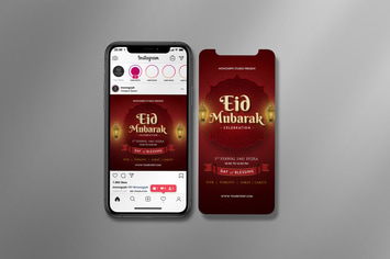 Eid Mubarak Instagram Set
