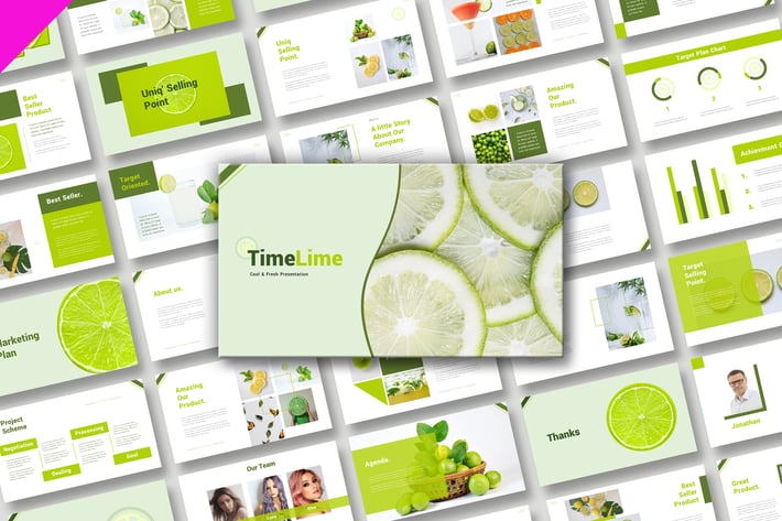 TimeLine Cool Fresh Presentation