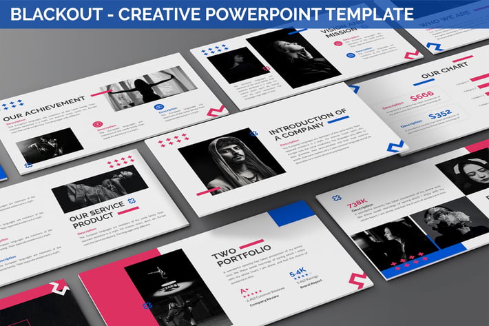 Blackout - Creative Powerpoint Template