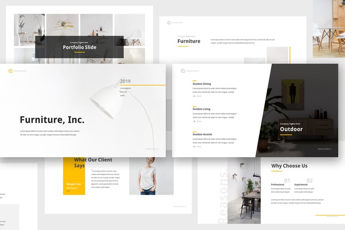 Furniture Keynote Presentation