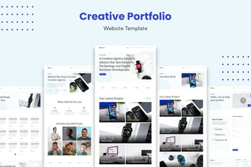 Creative Portfolio Website Template