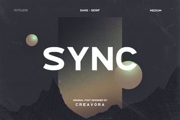 SYNC - Modern Sans Serif Font