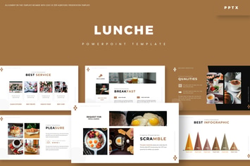 Lunche - Powerpoint Template
