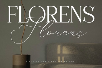 Florens Modern Serif Font Duo 