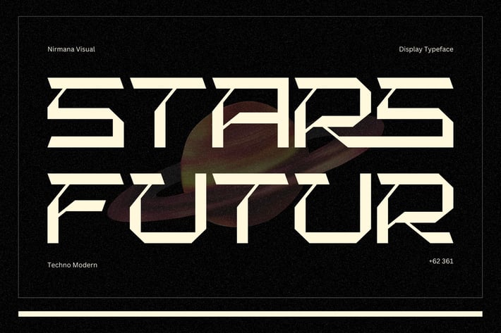 Stars Futur - Modern Font