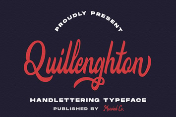 Quillenghton Typeface