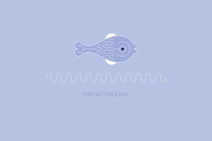 Fish Vector Icons