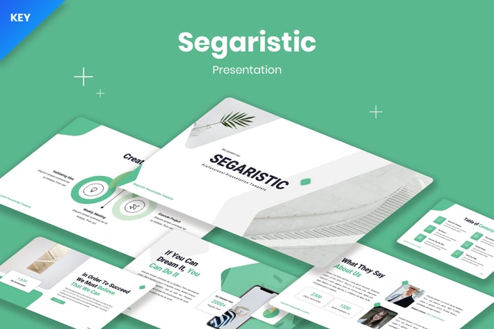 Segaristic - Business Keynote Template