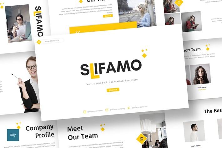 Slifamo - Multipurpose Keynote Template