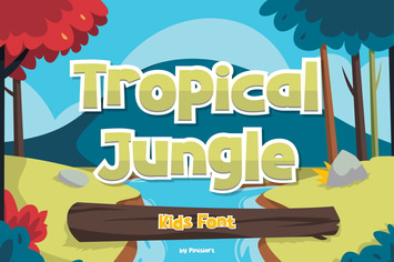 Tropical Jungle – Kids Font