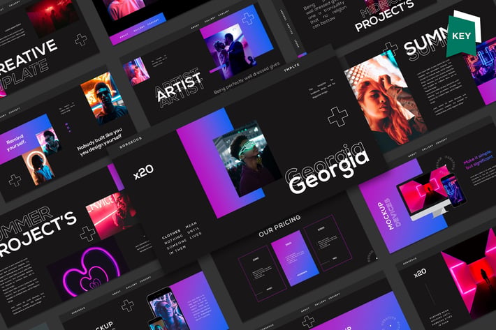 Georgia Keynote Template