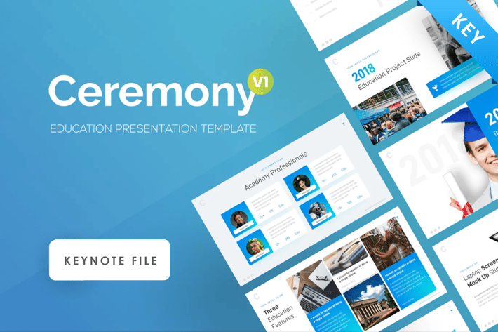 Ceremony Education Keynote Presentation Template