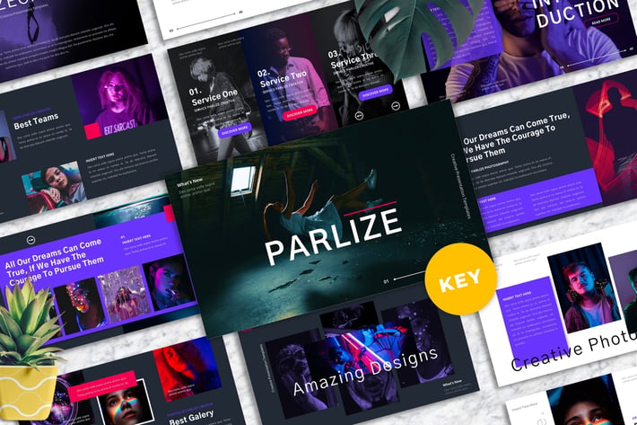 Parlize - Creative Keynote Templates