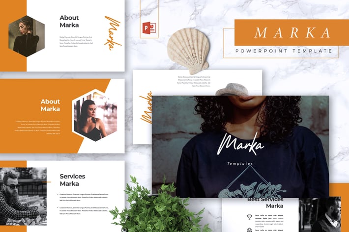 MARKA - Company Powerpoint Template