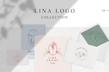 Lina Logo Collection – Line Art