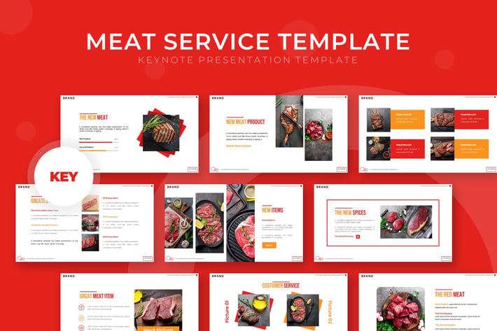 Meat Service - Keynote Template