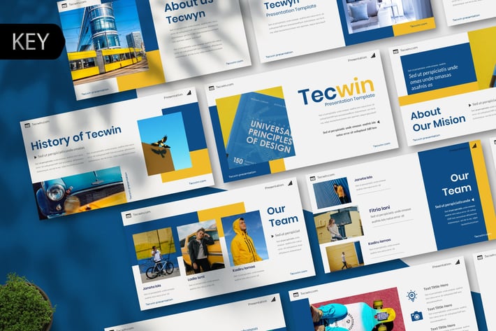 Tecwin Creative Keynote Template