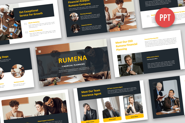 Rumena - Financial Planning Powerpoint