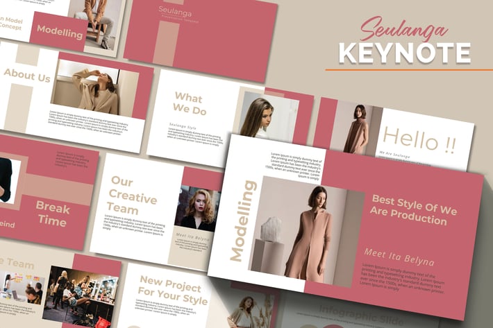 SEULANGA - Fashion Keynote Template