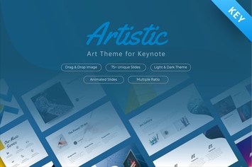 Artistic Keynote Presentation Template