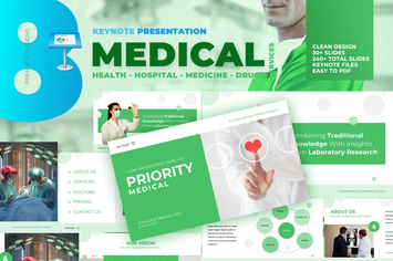 Medical Pro - Clean Keynote Template