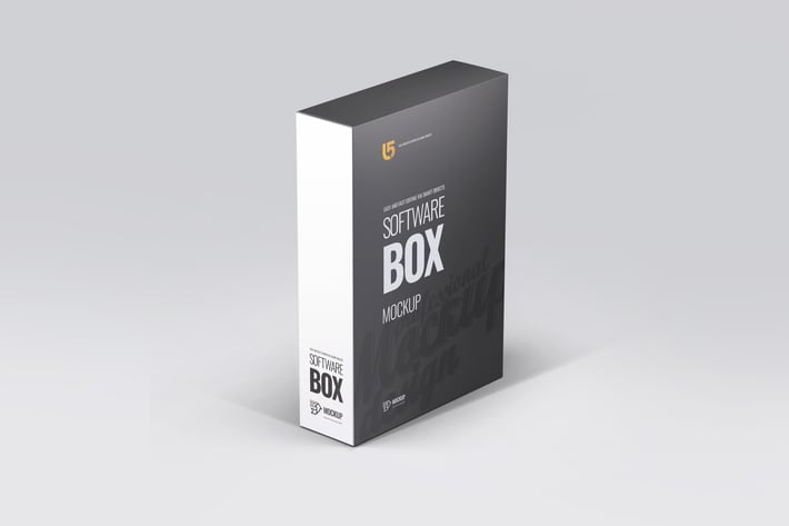 Software Box Mock-up