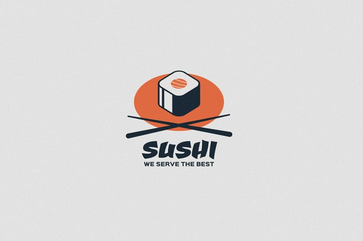 Sushi Logo Template