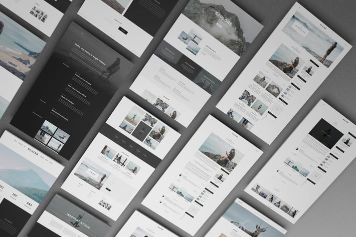 Perspective Web Mockup 17