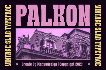 Palkon - Classic Slab Font