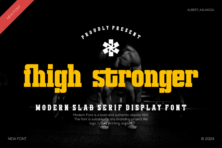 Fhigh Stronger Font