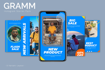 Gramm - Instagram Story Pack