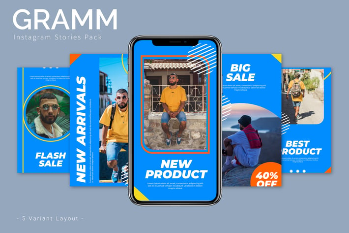 Gramm - Instagram Story Pack