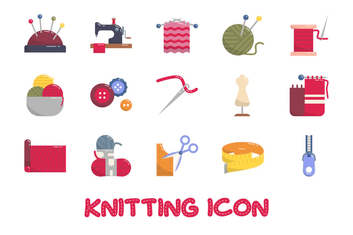 Knitting Icon
