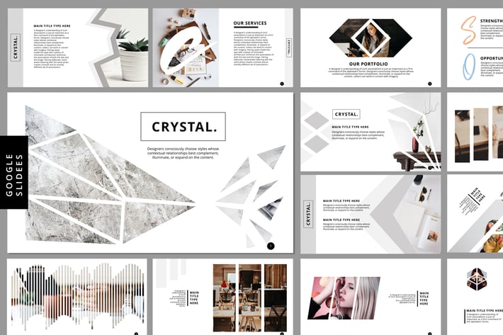 Crystal - Google Slides Template