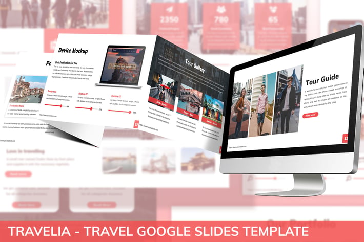 Travelia - Travel Google Slides Template