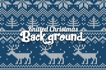 Knitted Vector Christmas